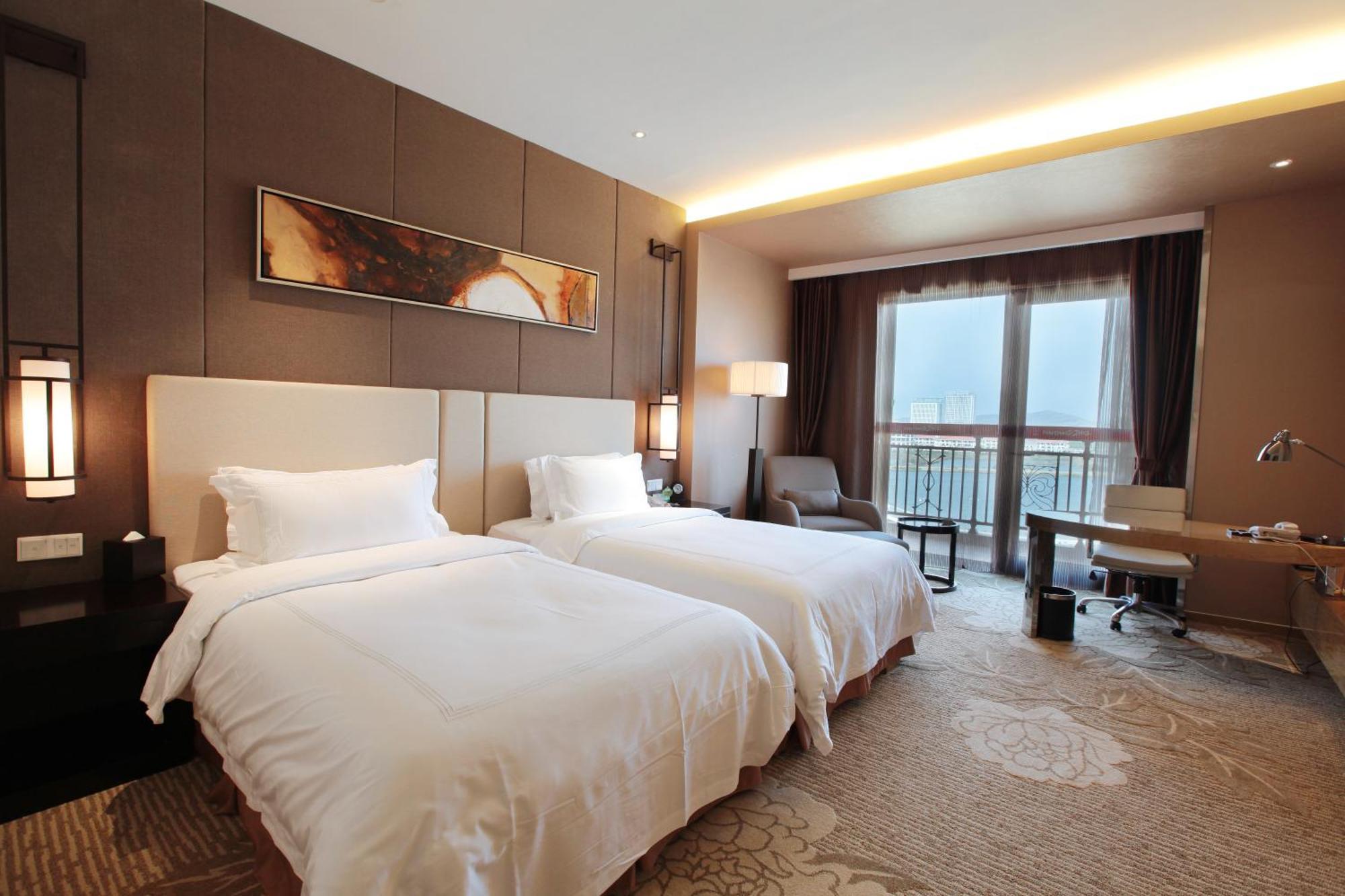 Shenglong Jianguo Hotel Haiyang Haiyang  المظهر الخارجي الصورة
